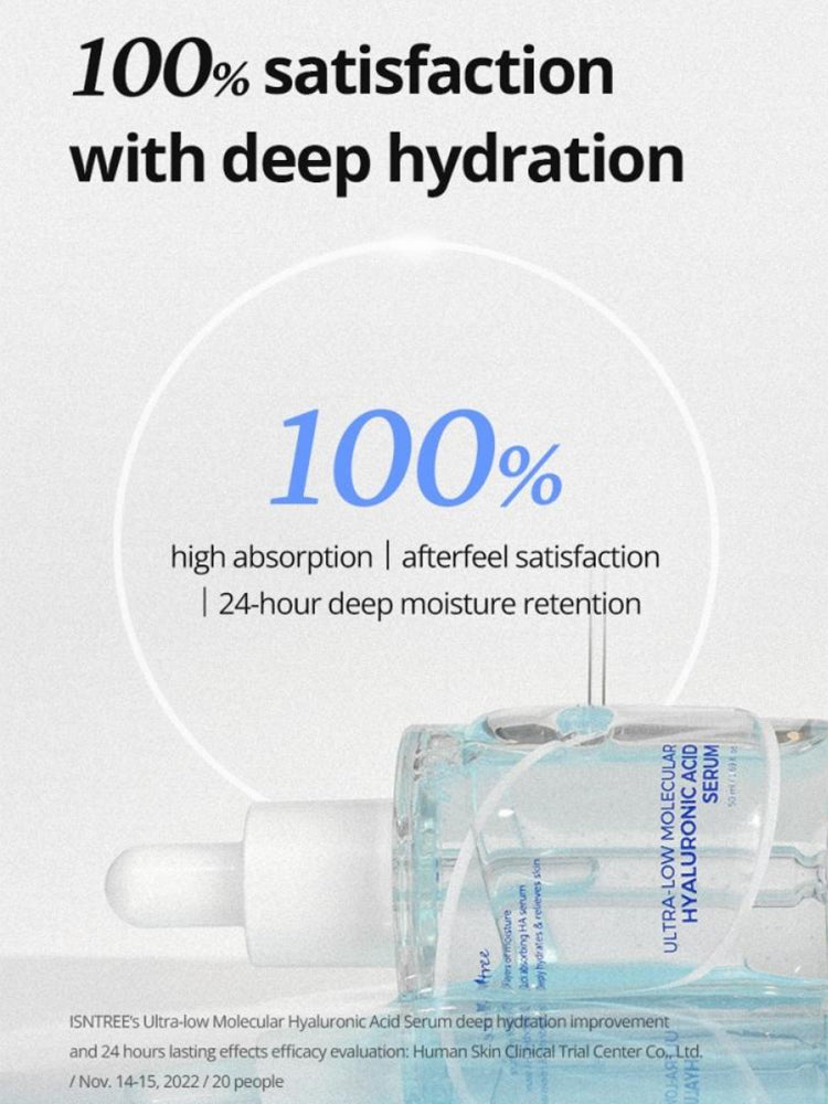 ISNTREE Ultra-Low Molecular Hyaluronic Acid Serum 50ml