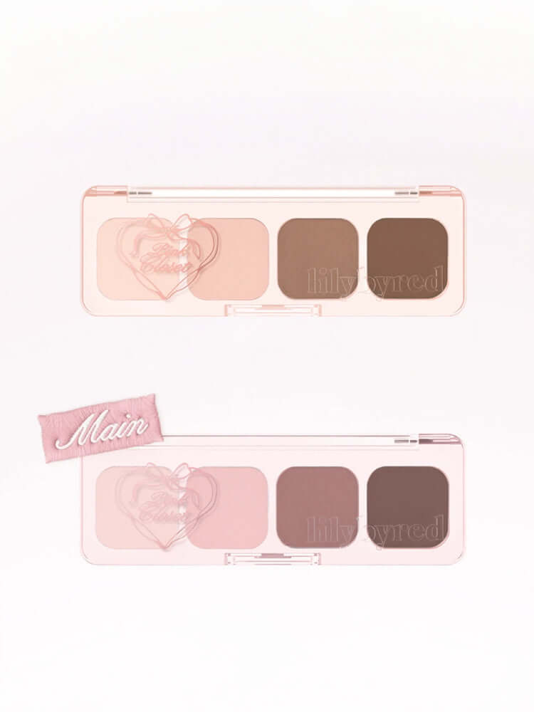 LILYBYRED [Pink Closet Edition] Mood It Palette featuring soft matte and shimmer shades for versatile eye looks.