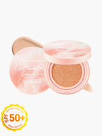 LILYBYRED Cotton Blur Cushion 15g SPF50+PA+++ in a cute compact with a soft pink design.