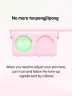 LILYBYRED Dual Light Tone Up Cushion 12g SPF50+PA+++#Peach Green