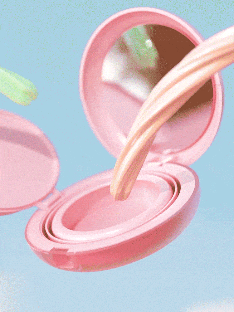 LILYBYRED Dual Light Tone Up Cushion 12g SPF50+PA+++#Peach Green