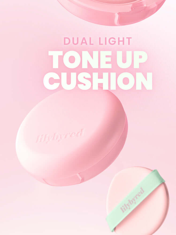 LILYBYRED Dual Light Tone Up Cushion 12g SPF50+PA+++#Peach Green