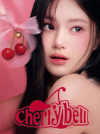 LILYBYRED Cherry Bell image featuring a model with cherry accents and soft makeup, highlighting fresh cherry tones.