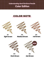 LILYBYRED Hard Flat Brow Pencil 0.17g