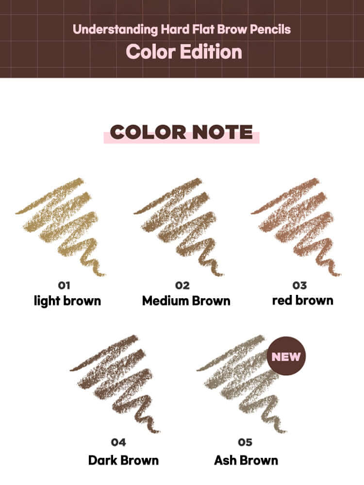 LILYBYRED Hard Flat Brow Pencil 0.17g