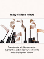 LILYBYRED Skinny Mes Brow Mascara 3.5g easy washable texture with wand applicators for simple cleansing.