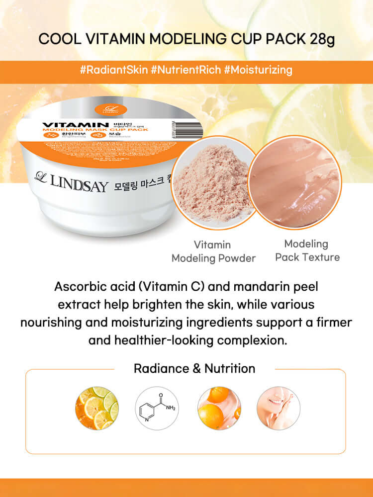 LINDSAY Modeling Mask Cup Pack 28g