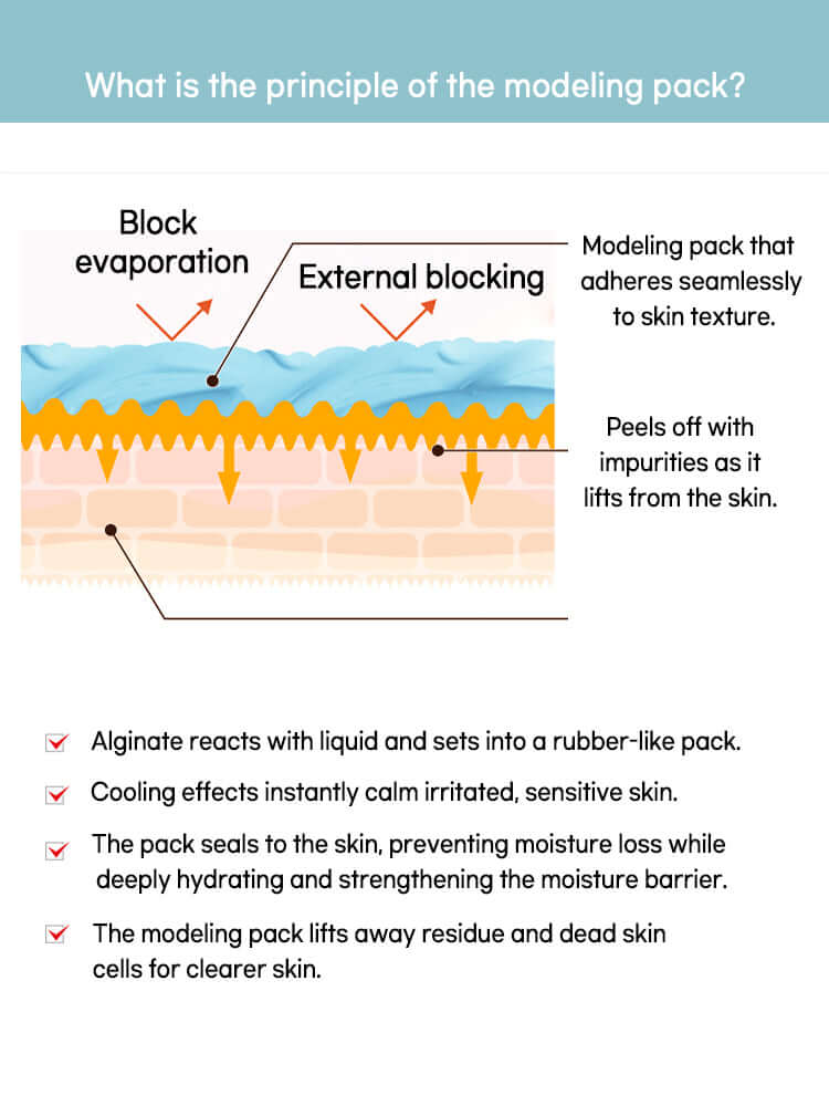 LINDSAY Modeling Mask Pack (Pouch) 28g