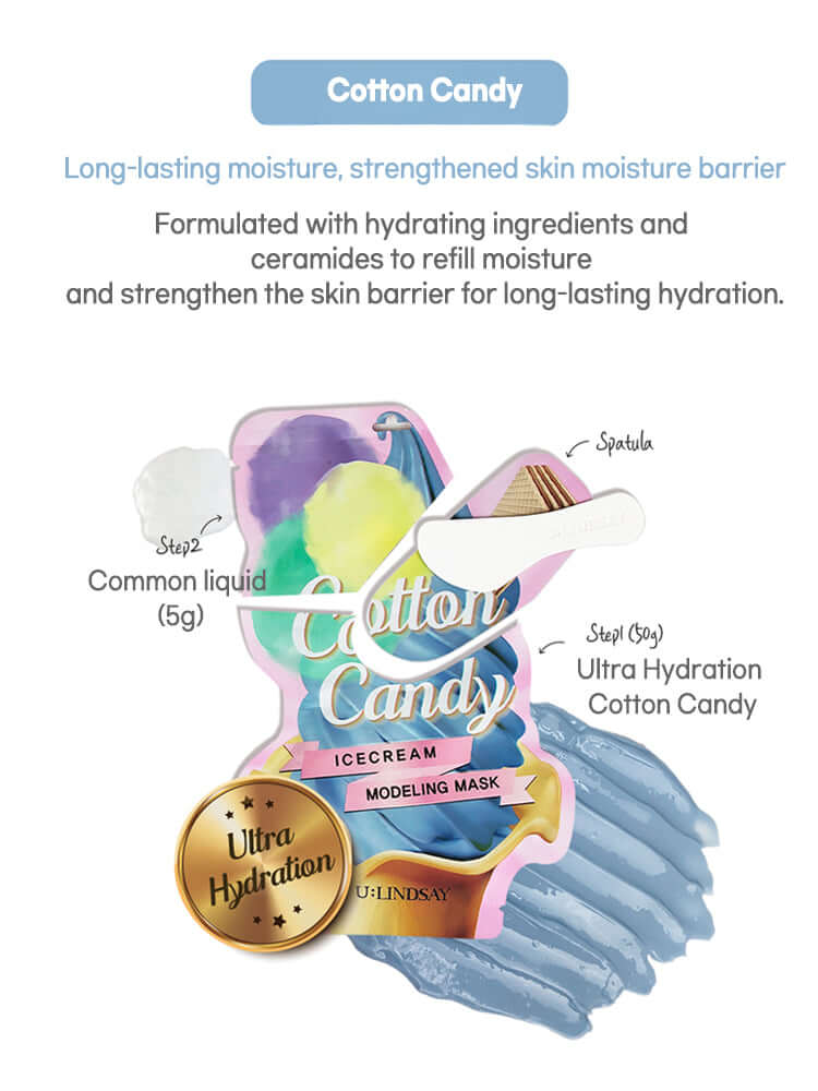 LINDSAY Ice cream Modeling Mask 50g+5g
