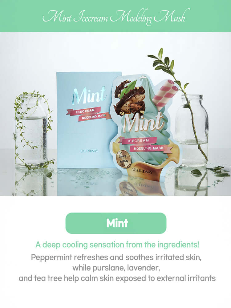 LINDSAY Ice cream Modeling Mask 50g+5g