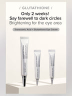 MARY&MAY Glutathione Eye Cream Special Set, dual functional eye cream targeting dark circles and hyperpigmentation.