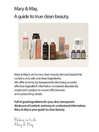 Mary & May clean beauty skincare products showcasing effective ingredients for radiant skin.