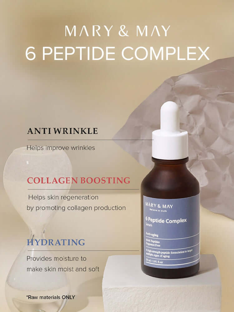 MARY&MAY 6Peptide Complex Serum 30ml
