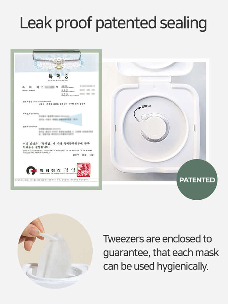 MARY&MAY CICA Houttuynia Tea Tree Calming Mask 400g 30EA