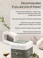 MARY&MAY CICA Houttuynia Tea Tree Calming Mask 400g 30EA