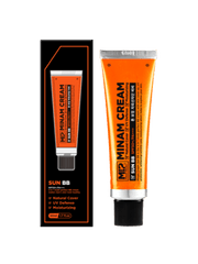 MIP Minam Cream 50ml SPF50+/PA+++ Sun BB with cloudberry radiance and wrinkle-care support.