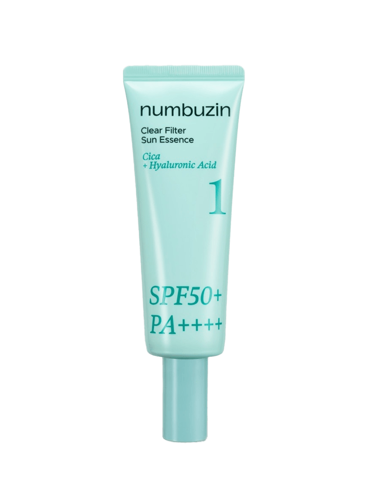 NUMBUZIN No.1 Pure Full Calming Water Sunscreen 50ml SPF50+/PA++++ in a tube packaging.