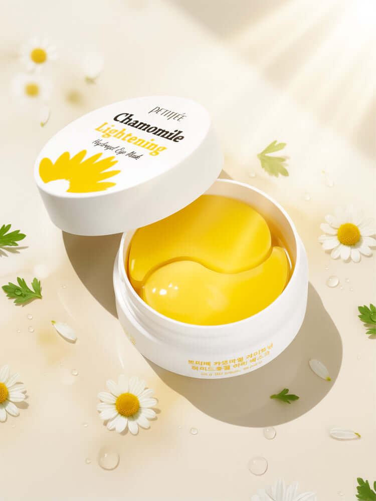PETITFEE Chamomile Lightening Hydrogel Eye patch 84g (60pieces,30pairs)