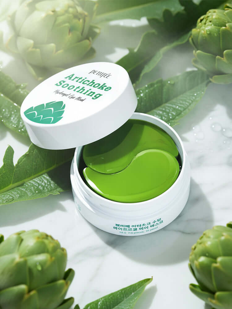 PETITFEE Artichoke Soothing Hydrogel Eye patch 84g (60pieces,30pairs)