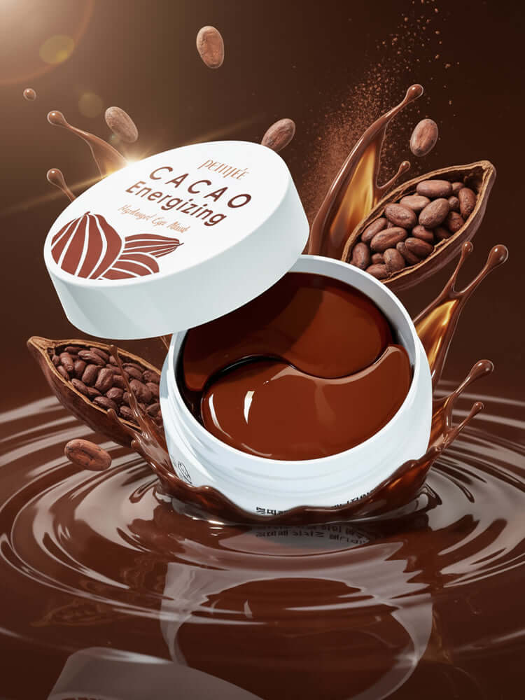 PETITFEE Cacao Energizing Hydrogel Eye patch 84g (60pieces,30pairs)