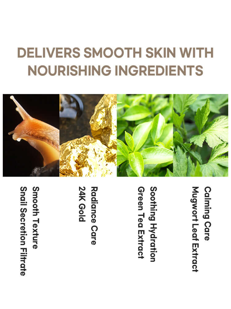 PETITFEE Gold & Snail Hydrogel Mask Pack 30g #5pcs