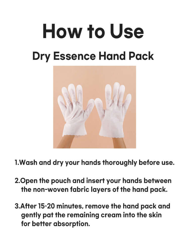 PETITFEE Dry Essence Hand/Foot Pack #1pcs (1pair)