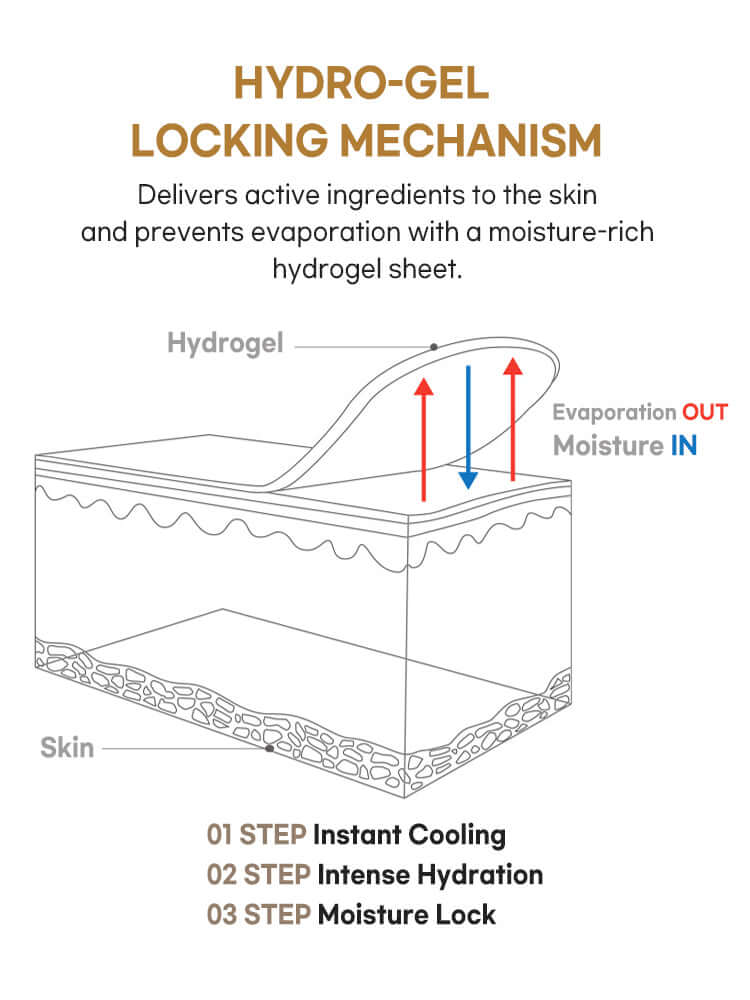 PETITFEE Gold Neck Pack 10g #5pcs