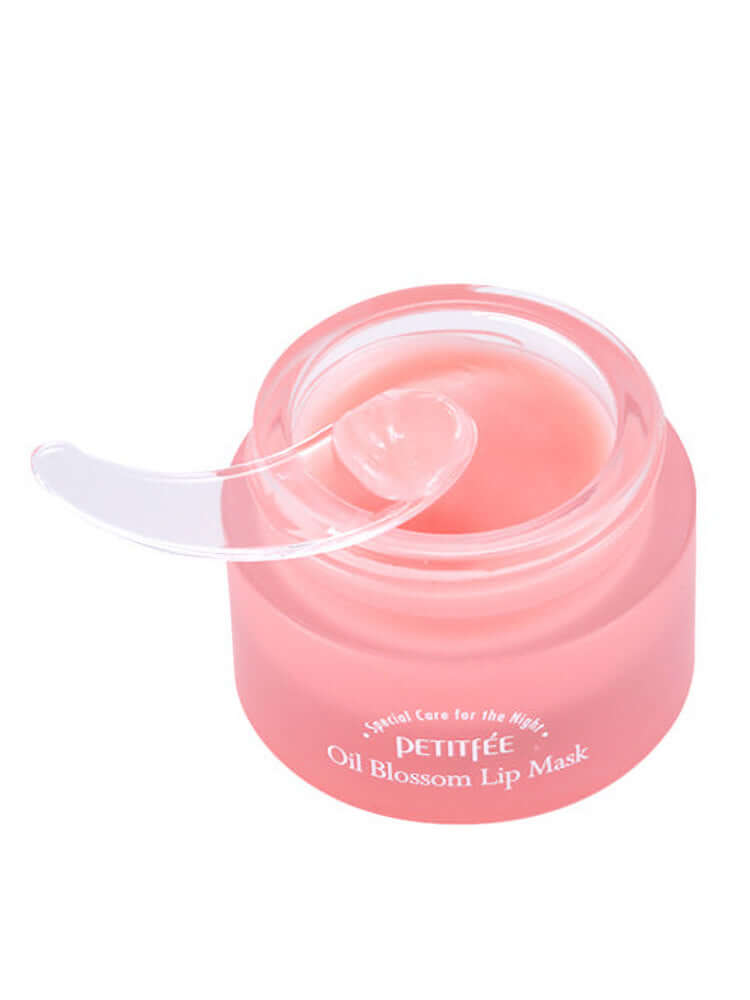 PETITFEE Oil Blossom Lip Mask 15g #Camelia Seed Oil (Barrier Protection)
