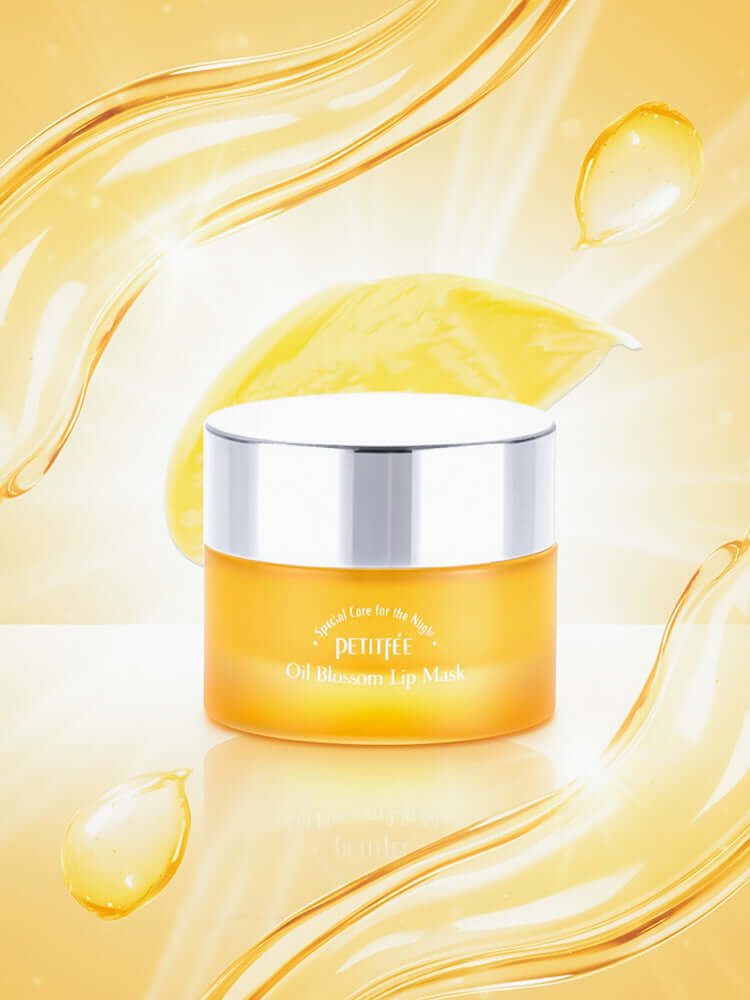 PETITFEE Oil Blossom Lip Mask 15g #Sea Buckthorn Oil (Vita Brightening)