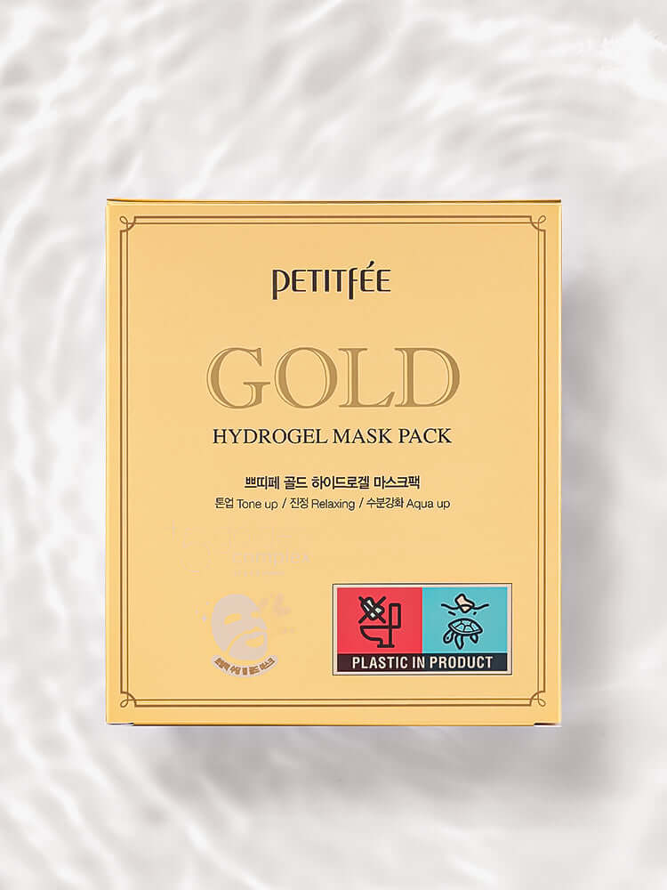 PETITFEE Gold Hydrogel Mask Pack 32g #5pcs