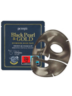 PETITFEE Black Pearl & Gold Hydrogel Mask Pack 32g #5pcs