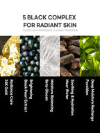 PETITFEE Black Pearl & Gold Hydrogel Mask Pack 32g #5pcs