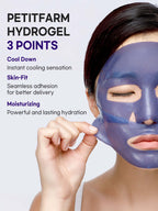 PETITFEE Agave Cooling Hydrogel Face Mask 32g #5pcs