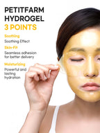 PETITFEE Chamomile Lightening Hydrogel Face Mask 32g #5pcs