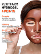 PETITFEE Cacao Energizing Hydrogel Face Mask 32g #5pcs