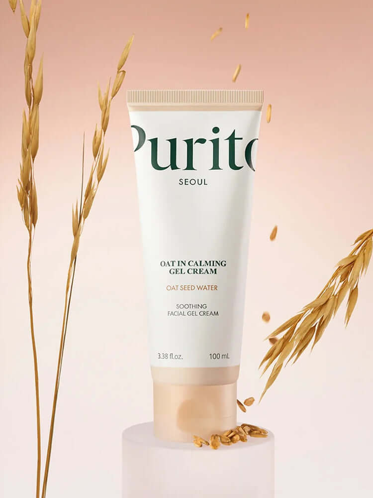 PURITO Oat In Calming Gel Cream Oat Seed Water Soothing Facial Gel Cream 100ml