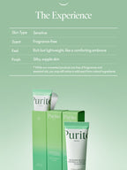 PURITO Wonder Releaf Centella Cream Unscented 50ml packaging with soothing benefits for sensitive skin