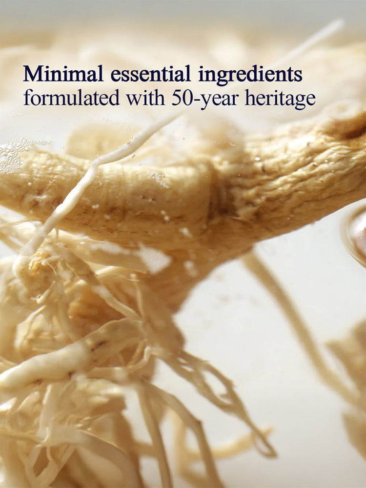 PYUNKANG YUL Essence Toner with minimal essential ingredients and 50-year heritage, showcasing nourishing properties.