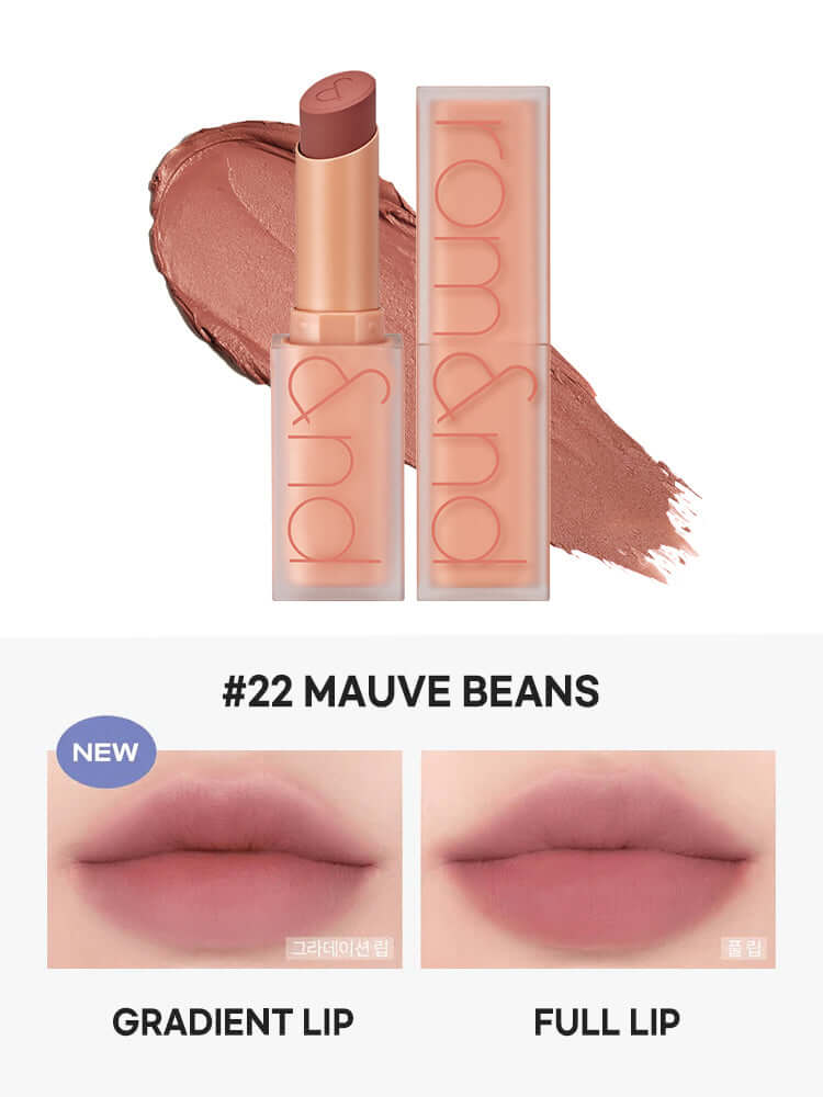 rom&nd Zero Matte Lipstick MUTERAL NUDE 3g