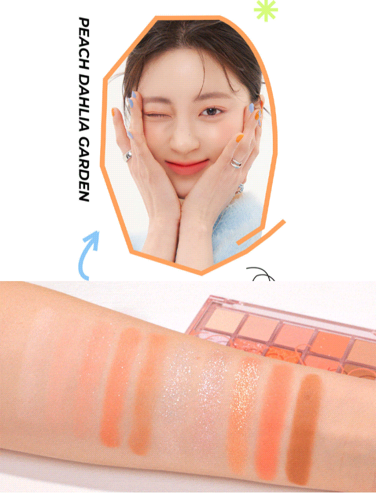 rom&nd Better Than Palette #Energetic Bright 7.4g