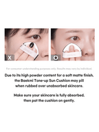 rom&nd Back Me Tone Up Sun Cushion 11g SPF50+/PA++++