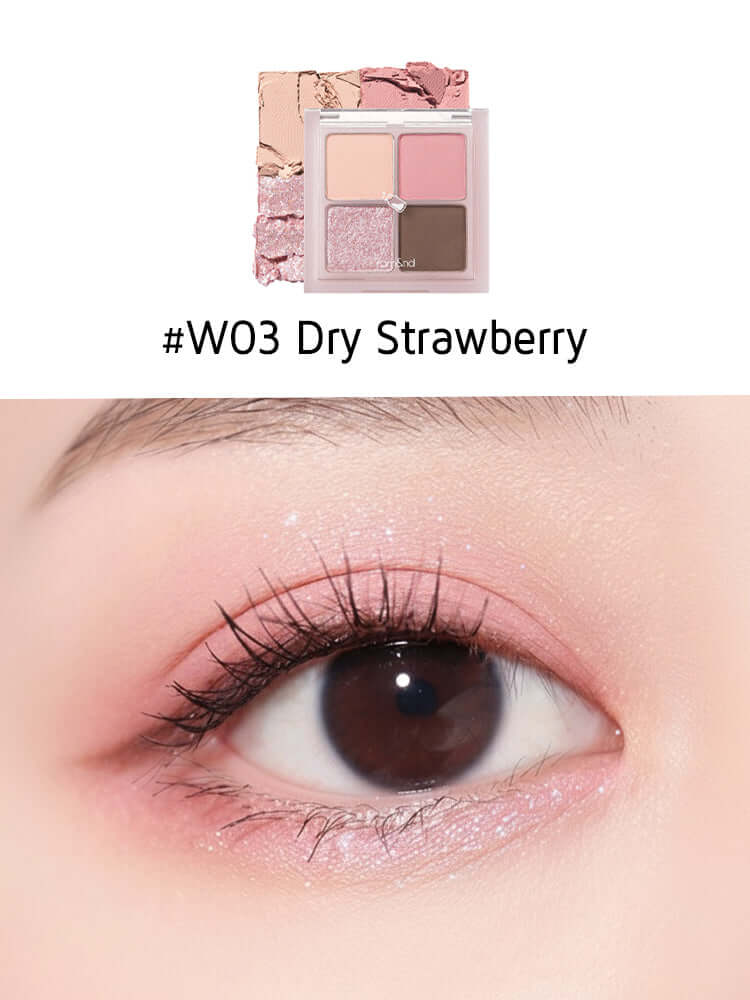 rom&nd Better Than Eyes #Milk 7.2g #W03 Dry Strawberry