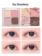 rom&nd Better Than Eyes #Milk 7.2g #W03 Dry Strawberry