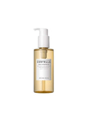SKIN1004 Madagascar Centella Light Cleansing Oil 200ml in a clear bottle with pump dispenser.