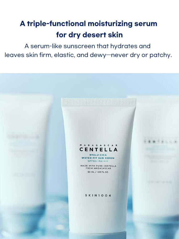 SKIN1004 Madagascar Centella Hyalu-Cica Water-Fit Sun Serum 50ml SPF50PA++++
