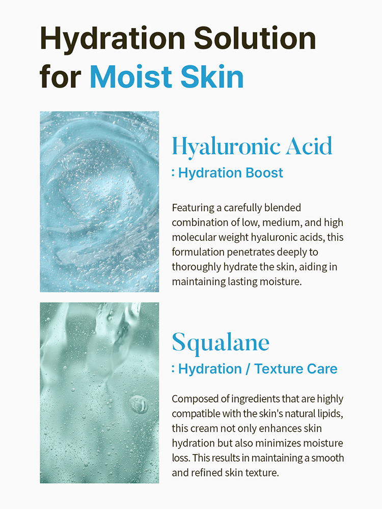 SKIN627 Facial Mask hydration solution image featuring Hyaluronic Acid and Squalane for moist skin care.