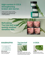 SOME BY MI AHA-BHA-PHA 30Days Miracle Cream 60g with tea tree leaf water and 4-CICA complex for soothing sensitive skin.