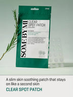 SOME BY MI Clear Spot Patch packaging featuring hydrocolloid spot patch for skin care.