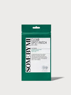 SOME BY MI Clear Spot Patch packaging featuring hydrocolloid spot patch for gentle care and protection of blemishes.