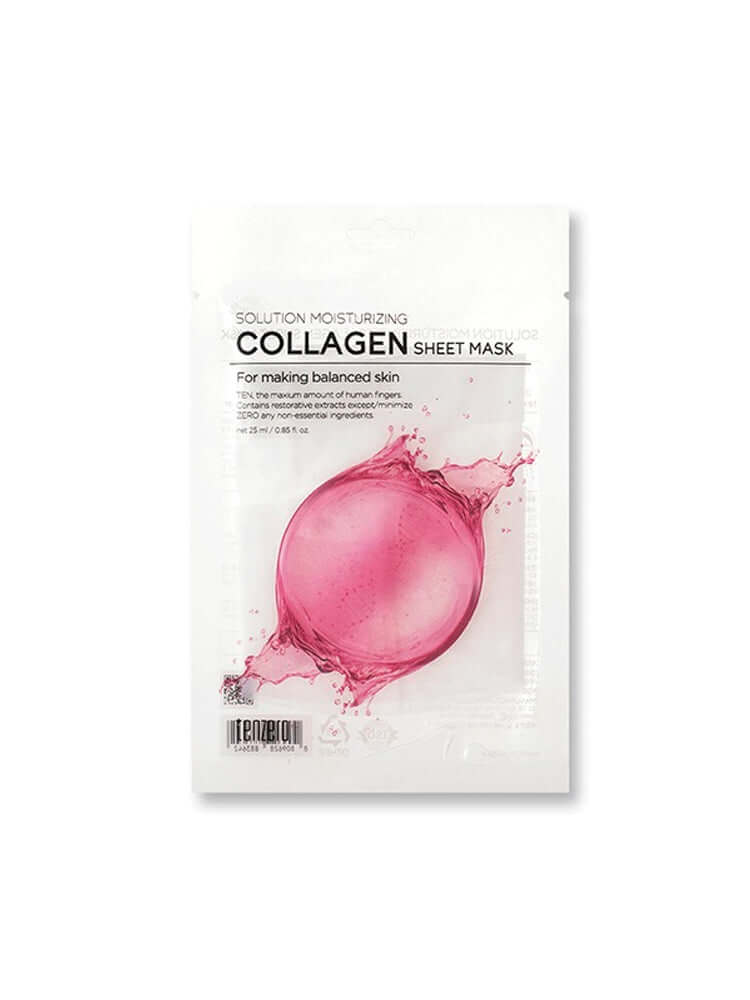 TENZERO Solution Moisturizing Collagen Sheet Mask 25ml